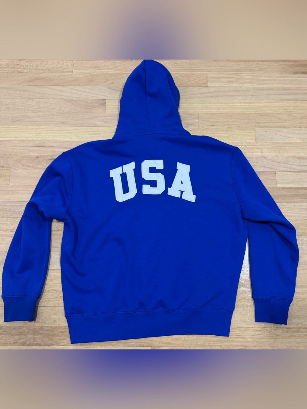 Polo Ralph Lauren Men's Team USA Olympic Flag Pony Stitched Hoodie Blue S-XXL